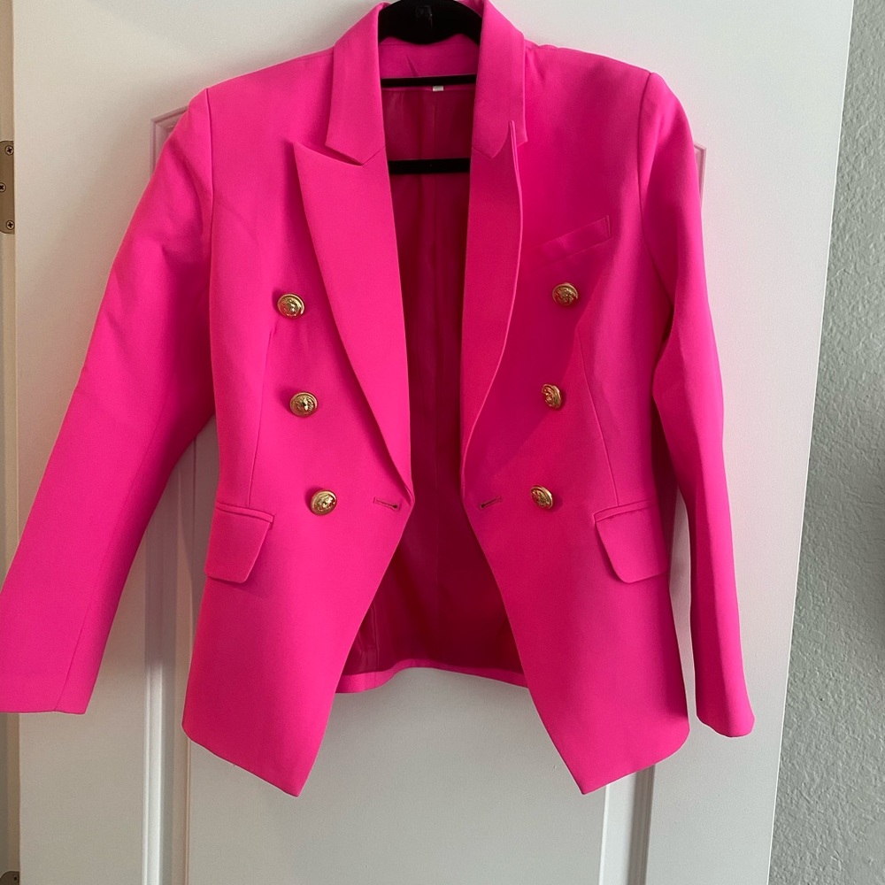 Pink Blazer